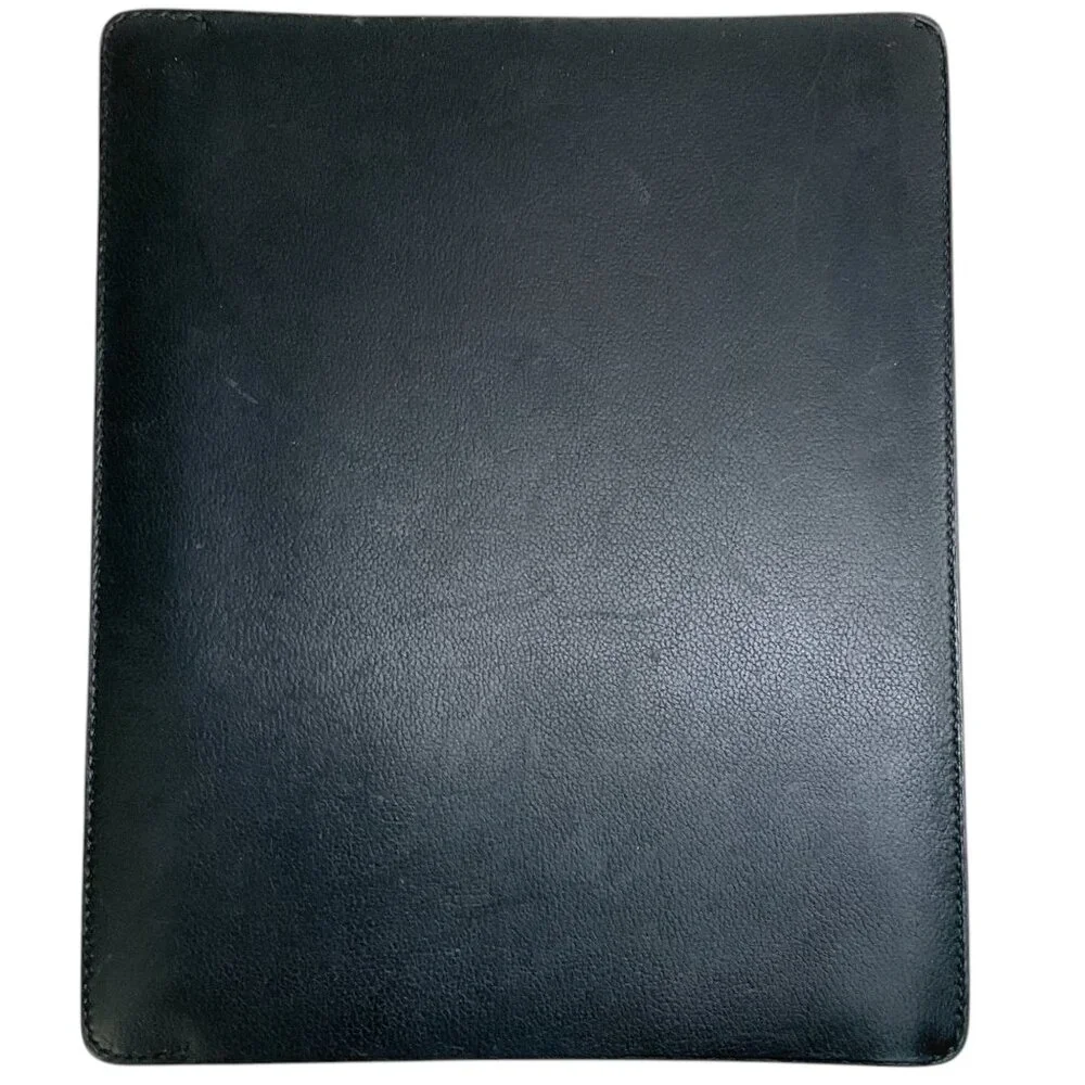 Hermes Black Leather iPad Case